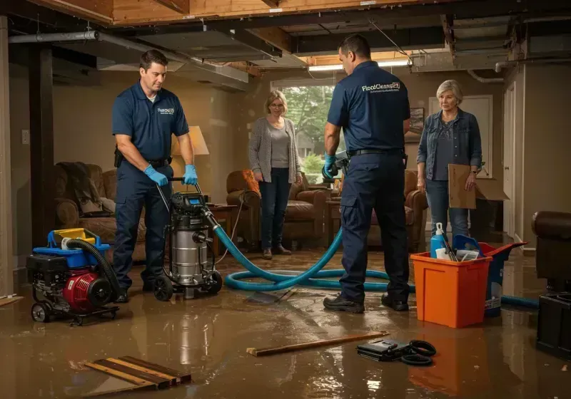 Basement Water Extraction and Removal Techniques process in Hayden, ID